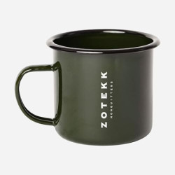 ZOTEKK | 2 Retro Camping Mug | Schlagfester Kaffeebecher mit spülmaschinenfester Emaille-Oberfläche | Leicht & Tragbar | 450m