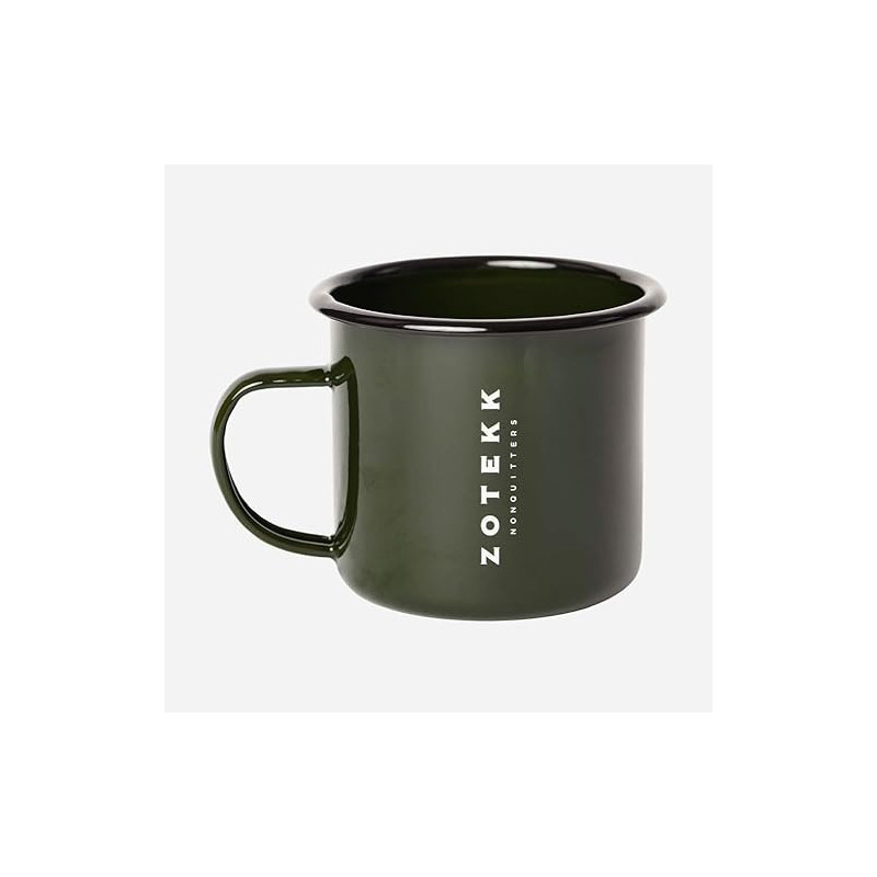 ZOTEKK | 2 Retro Camping Mug | Schlagfester Kaffeebecher mit spülmaschinenfester Emaille-Oberfläche | Leicht & Tragbar | 450m ZOTEKK | 2 Retro Camping Mug | Schlagfester Kaffeebecher mit spülmaschinenfester Emaille-Oberfläche | Leicht & Tragbar | 450m