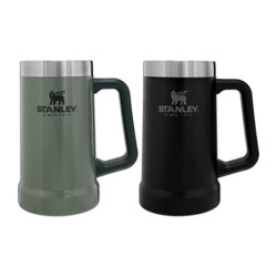 Stanley Adventure Vacuum Stein 709 ml - Thermobecher mit Henkel Hält Bier für 7 Stunden Kalt - Vintage-Inspirierte Bierkrug -