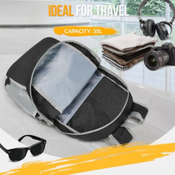 ZOMAKE 35L Leicht Faltbarer Rucksack - Packbare Backpacks,Kleiner Faltbar Rucksäcke Wanderrucksack Wasserdicht für Damen Herr