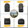 ZOMAKE 35L Leicht Faltbarer Rucksack - Packbare Backpacks,Kleiner Faltbar Rucksäcke Wanderrucksack Wasserdicht für Damen Herr