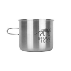 Tasmanian Tiger TT Handle Mug 500 - Die perfekte Outdoor und Camping-Tasse, Edelstahl-Becher, 500ml, kompatibel mit Nalgene W