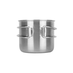 Tasmanian Tiger TT Handle Mug 500 - Die perfekte Outdoor und Camping-Tasse, Edelstahl-Becher, 500ml, kompatibel mit Nalgene W