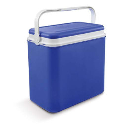 Vorteils-Pack: 24 L Kühlbox | Passive Kühlbox | Kühltaschen inklusive 2 x 400 ml Kühlakkus aus Kunststoff mit polystyrol ther