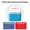 OKESYO 5L Kleine Kühlbox, Auto Passive Kühlbox mit Griff, Auto Kühlbox für Essen und Getränke, Thermo bis zu 24 h, Kühlbox fü