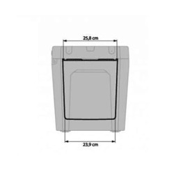 Petromax KX50 Kühlbox - Passive Outdoor-Kühlung für unterwegs - Kühler mit Eiskühldauer bis zu 12 Tagen für Camping, Festival