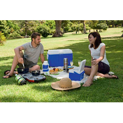 Coleman Passive Kühlbox Combo, 3 leistungsstarke Thermoboxen mit Fassungsvermögen 46 L, 4,7 L und 2 L