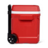 Igloo Passive Kühlbox Profile II 16 Roller, rote Thermobox mit Teleskopgriff und Rollen, 15 Liter, Rot