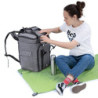 outdoorer Kühlrucksack grau Cool Butler 35 – Leichter, Isolier-Rucksack mit Fächern, 35L Picknickrucksack