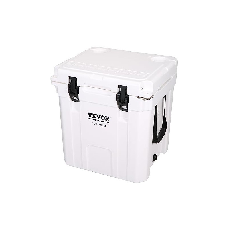 VEVOR Passive Kühlbox Eisbox 36,34 L, Isolierte Kühlbox Camping Thermobox 30-35 Dosen, Campingbox Kühlschrank mit Flaschenöff VEVOR Passive Kühlbox Eisbox 36,34 L, Isolierte Kühlbox Camping Thermobox 30-35 Dosen, Campingbox Kühlschrank mit Flaschenöff