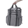 outdoorer Kühlrucksack grau Cool Butler 35 – Leichter, Isolier-Rucksack mit Fächern, 35L Picknickrucksack