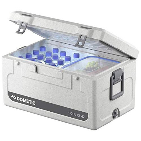 DOMETIC Cool-Ice CI 42, tragbare Passiv-Kühlbox / Eisbox, 43 Liter, für Auto, Lkw, Boot oder Camping, Ideal für Angler und Jä