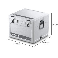 DOMETIC Cool-Ice CI 55, tragbare Passiv-Kühlbox / Eisbox, 56 Liter, für Auto, Lkw, Boot oder Camping, Ideal für Angler und Jä