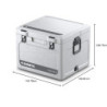 DOMETIC Cool-Ice CI 55, tragbare Passiv-Kühlbox / Eisbox, 56 Liter, für Auto, Lkw, Boot oder Camping, Ideal für Angler und Jä