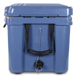 ENVA Kühlbox passiv 33,1 L + 2X Kühlelement 200ml auslaufsichere Isolierbox robuster Ice Bucket + Kühlakku Set Eisschmelzzeit