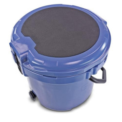 ENVA Kühlbox passiv 18,9 L + Kühlakku Set robuste Isolierbox auslaufsicherer Ice Bucket inkl. 2X Kühlelement 200ml Icebox für