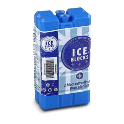 ENVA Kühlbox passiv 18,9 L + Kühlakku Set robuste Isolierbox auslaufsicherer Ice Bucket inkl. 2X Kühlelement 200ml Icebox für