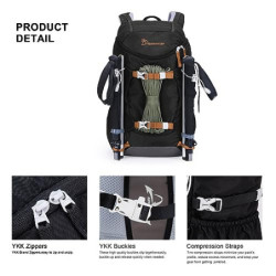 MOUNTAINTOP 28L Wanderrucksack Herren Damen Trekkingrucksack Reiserucksack Outdoor Rucksack Trekking Rucksäcke Camping Rucksä