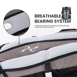 MOUNTAINTOP 28L Wanderrucksack Herren Damen Trekkingrucksack Reiserucksack Outdoor Rucksack Trekking Rucksäcke Camping Rucksä