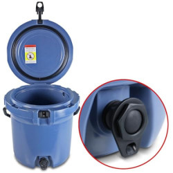 ENVA Passive Kühlbox - Ice Bucket - 18,9 L - 5 Gal + 4X Kühlakku