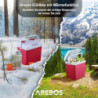 Arebos 25 Liter Kühlbox | zum Kühlen und Warmhalten | Mini Kühlschrank | Thermo-elektrische Kühlbox | mit ECO Modus | 12/230 