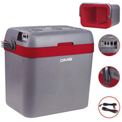DMS® thermoelektrische Kühltasche 33 L | Gefriertasche | Getränkebox | Kühl- und Warmhaltefunktion | Auto und LKW | Camping |