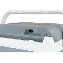 Campingaz Powerbox Plus Thermoelektrische 12V Kühlbox, Hochleistungs-Kühlbox Auto, mit UV Schutz, Grau, 28 Liter