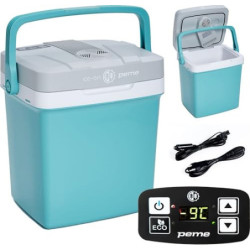 peme Essential | 23 L | Cool Mint | Thermoelektrisch | mit ECO-Modus | AC/DC | zum Kühlen und Warmhalten | Black | Cool Box m