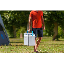 CAMPINGAZ Unisex Powerbox Plus Elektrische 12V und 230V für 8 Flaschen 1,5l Thermoelektrische Kühlbox für Auto und Camping mi