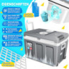KESSER® Kühlbox 40L mit Rollen | zum Warmhalten und Kühlen | Thermo-Elektrische Kühlbox | Mini-Kühlschrank | 12 & 230V Thermo