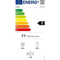 KESSER® Kühlbox 40L mit Rollen | zum Warmhalten und Kühlen | Thermo-Elektrische Kühlbox | Mini-Kühlschrank | 12 & 230V Thermo