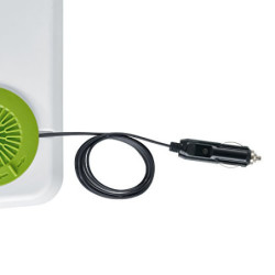 SEVERIN Elektrische Kühlbox  25 L  mit Kühl- und Warmhaltefunktion, Auto Kühlbox mit 3 Anschlüssen  USB, Netzteil & Zigarette
