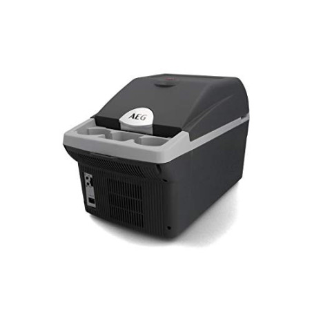 AEG Automotive Board-Bar BK 16 Thermoelektrische Kühl- und Warmhaltebox 16 Liter, 12 Volt für Auto und Steckdose, anschnallba