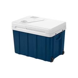 Mobicool MQ40W Kühlbox mit Rollen | Elektrisch | 39 L | 12V, 230V | für Auto, Boot, Reisemobil und Steckdose