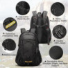 Petfu Rucksack Herren Wanderrucksack 40L Damen Wasserdicht Reiserucksack Trekking Rucksack Tagesrucksack Groß mit Reflexstrei