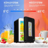 KESSER® 2in1 Mini Kühlschrank Kühlbox 15 Liter Kühl und Heizfunktion Tragbarer AC DC 220-240V/12V Steckdose und Zigarettenanz