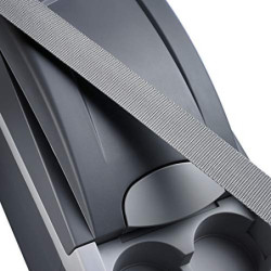 Dometic BordBar TB 08, tragbare thermo-elektrische Kühlbox / Heizbox, 8 Liter, 12 V für Auto und Lkw, Grau