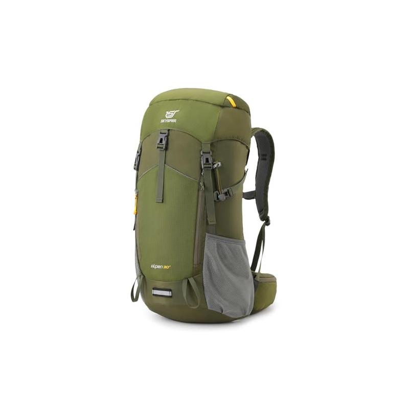 SKYSPER Wanderrucksack 30L Trekkingrucksack mit Rückenbelüftung und Netzrücken Tagesausflüge für Wandern Bergen Daypack SKYSPER Wanderrucksack 30L Trekkingrucksack mit Rückenbelüftung und Netzrücken Tagesausflüge für Wandern Bergen Daypack