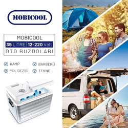 Mobicool 9600024968 Kühlbox, Aluminium, MQ40A