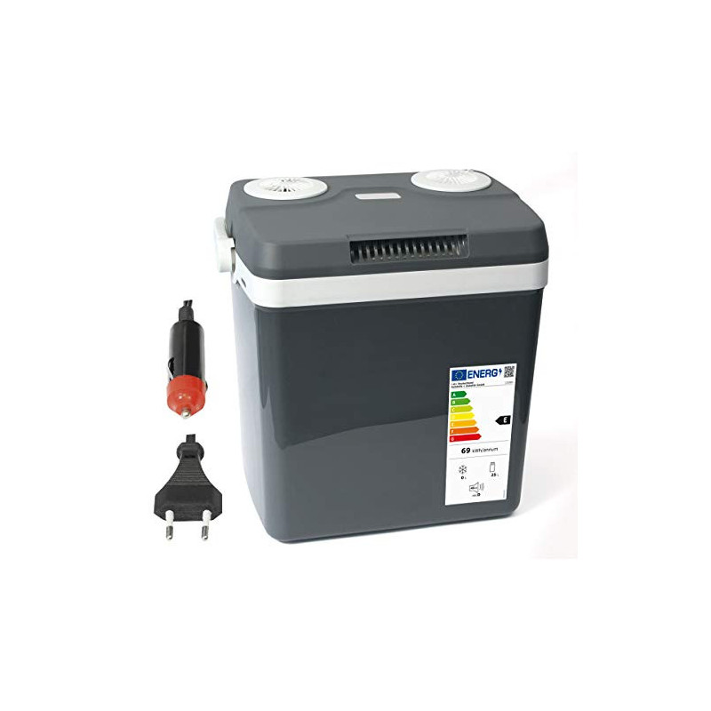 Dino KRAFTPAKET 131001 Kühlbox 12V 230V WÄRMT & KÜHLT HÖHE: 44cm GRÖSSE: 32-Liter 28L netto Elektrische Kühlbox für Auto Dino KRAFTPAKET 131001 Kühlbox 12V 230V WÄRMT & KÜHLT HÖHE: 44cm GRÖSSE: 32-Liter 28L netto Elektrische Kühlbox für Auto