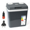 Dino KRAFTPAKET 131001 Kühlbox 12V 230V  WÄRMT & KÜHLT  HÖHE: 44cm GRÖSSE: 32-Liter  28L netto  Elektrische Kühlbox für Auto 