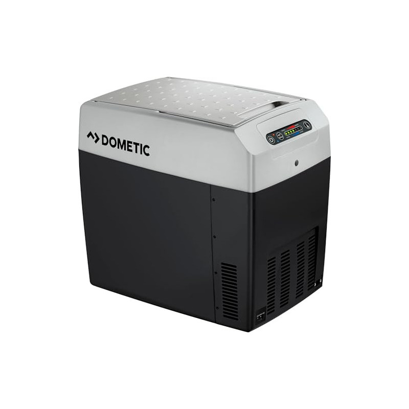 DOMETIC TropiCool TCX 21 - tragbare elektrische Kühlbox, 20 Liter, 12/24 V und 230 V für Auto, Lkw, Boot, Reisemobil und Stec DOMETIC TropiCool TCX 21 - tragbare elektrische Kühlbox, 20 Liter, 12/24 V und 230 V für Auto, Lkw, Boot, Reisemobil und Stec