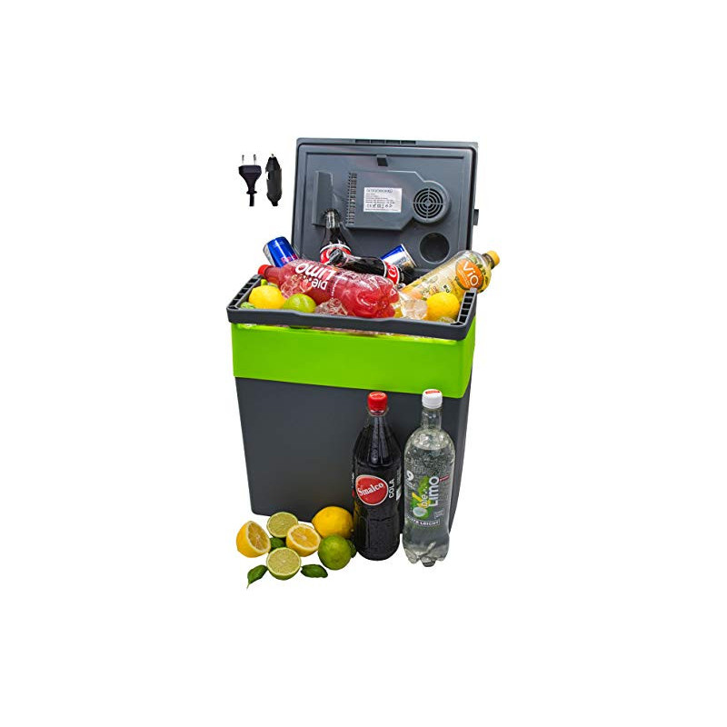 Steinborg 30 Liter 2in1 Kühlbox | Elektrische Kühöbox | Kühltasche | Isoliertasche | Thermobox | Warmhaltebox | Auto | Campin Steinborg 30 Liter 2in1 Kühlbox | Elektrische Kühöbox | Kühltasche | Isoliertasche | Thermobox | Warmhaltebox | Auto | Campin