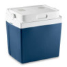 Mobicool MV26 DC Kühlbox, elektrisch, tragbar, blau, Fassungsvermögen 25 L, Anschluss 12V Zigarettenanzünder, Kühlen bis 17 °