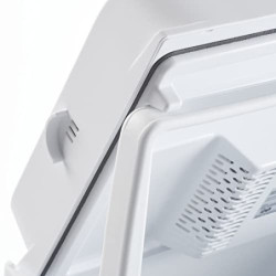 Mobicool MV26 DC Kühlbox, elektrisch, tragbar, blau, Fassungsvermögen 25 L, Anschluss 12V Zigarettenanzünder, Kühlen bis 17 °