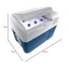 Mobicool Unisex - Erwachsene Kühlbox, Blue, 38 Liter