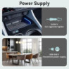 WOLTU Kühlbox Auto 30L Elektrisch 12v 230v, Zum Kühlen und Warmhalten, Camping Kühlschrank für Auto und Steckdose mit USB, Th