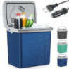 TOM 2in1 XXL Kühlbox 32l Brutto – elektrische Kühlbox – 230V & 12V Strom Anschluss – Elektrisch – für Auto, Camping, Wohnwage