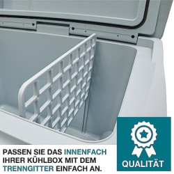 TOM 2in1 XXL Kühlbox 32l Brutto – elektrische Kühlbox – 230V & 12V Strom Anschluss – Elektrisch – für Auto, Camping, Wohnwage