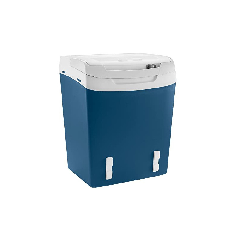 Mobicool MS30 Kühlbox, elektrisch, 29 L, Anschluss 12/230 V mit Sicherheitsgurtfixierungen zum Anschnallen im Auto